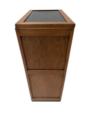 Art Deco Amsterdamse School Cabinet with Four Doors, 1930s